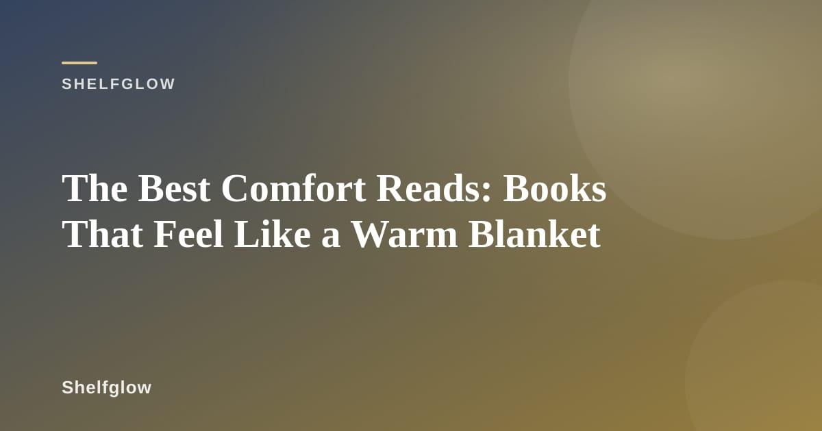 Cozy reading setup with blanket, tea, and a stack of paperbacks