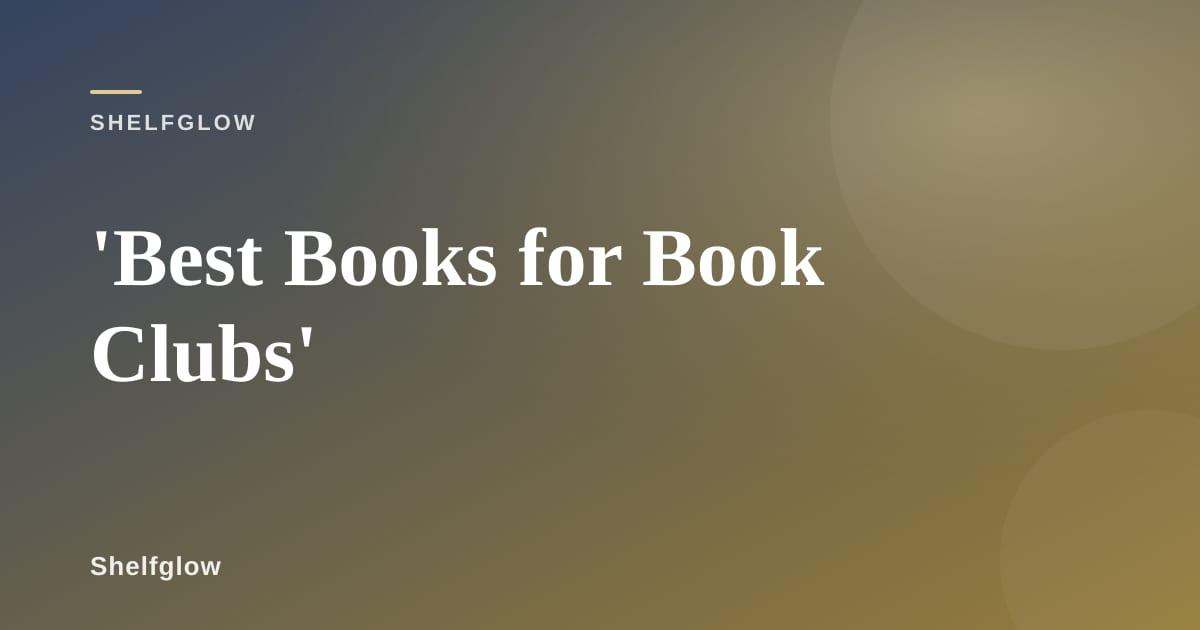 Group of books arranged on a table ready for book club discussion