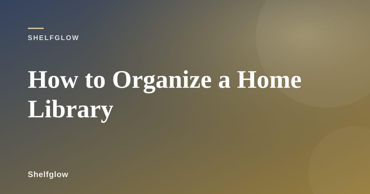 Well-organized home library with books sorted by color and genre